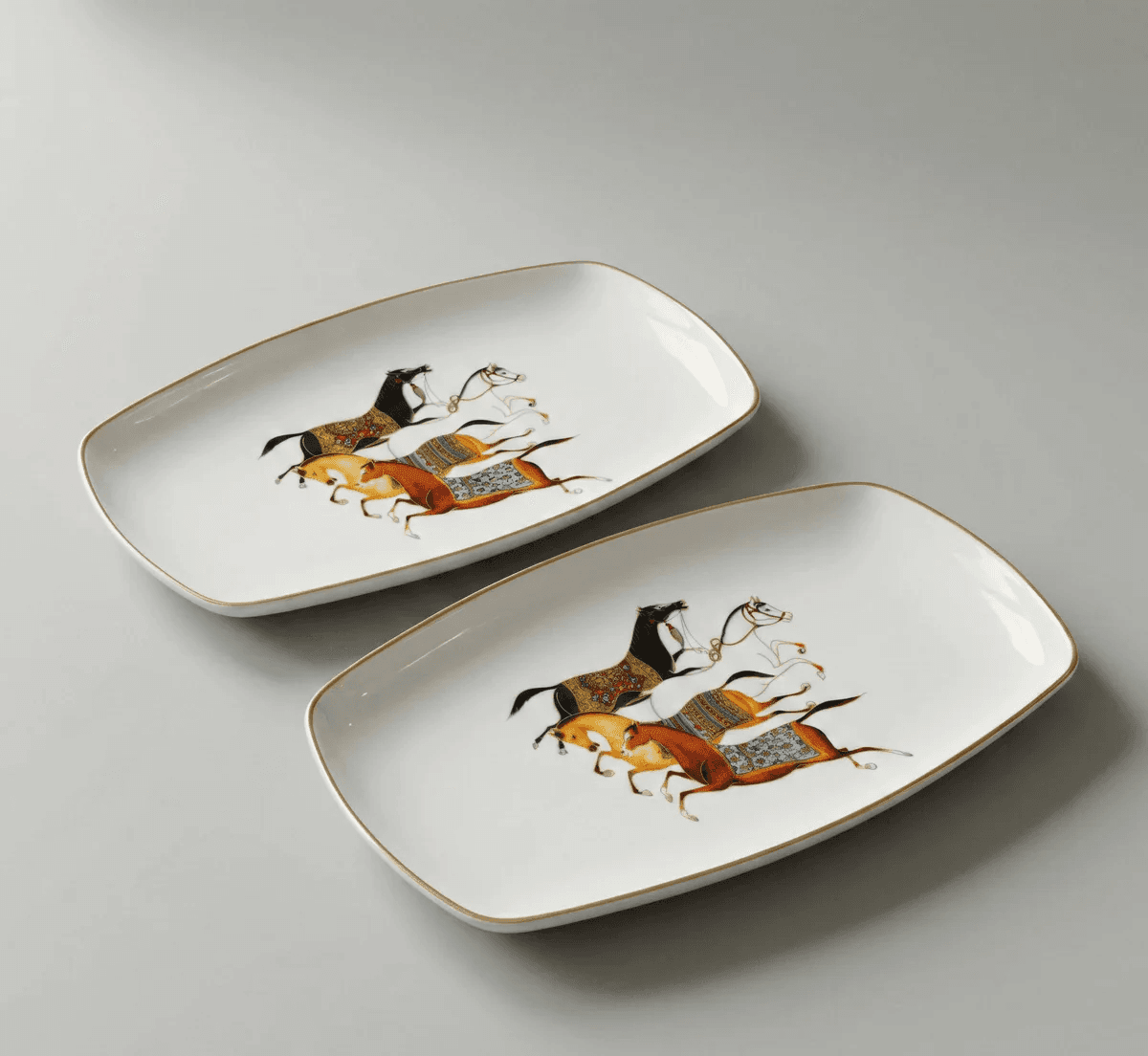 Ensemble 2 Plats Rectangulaires