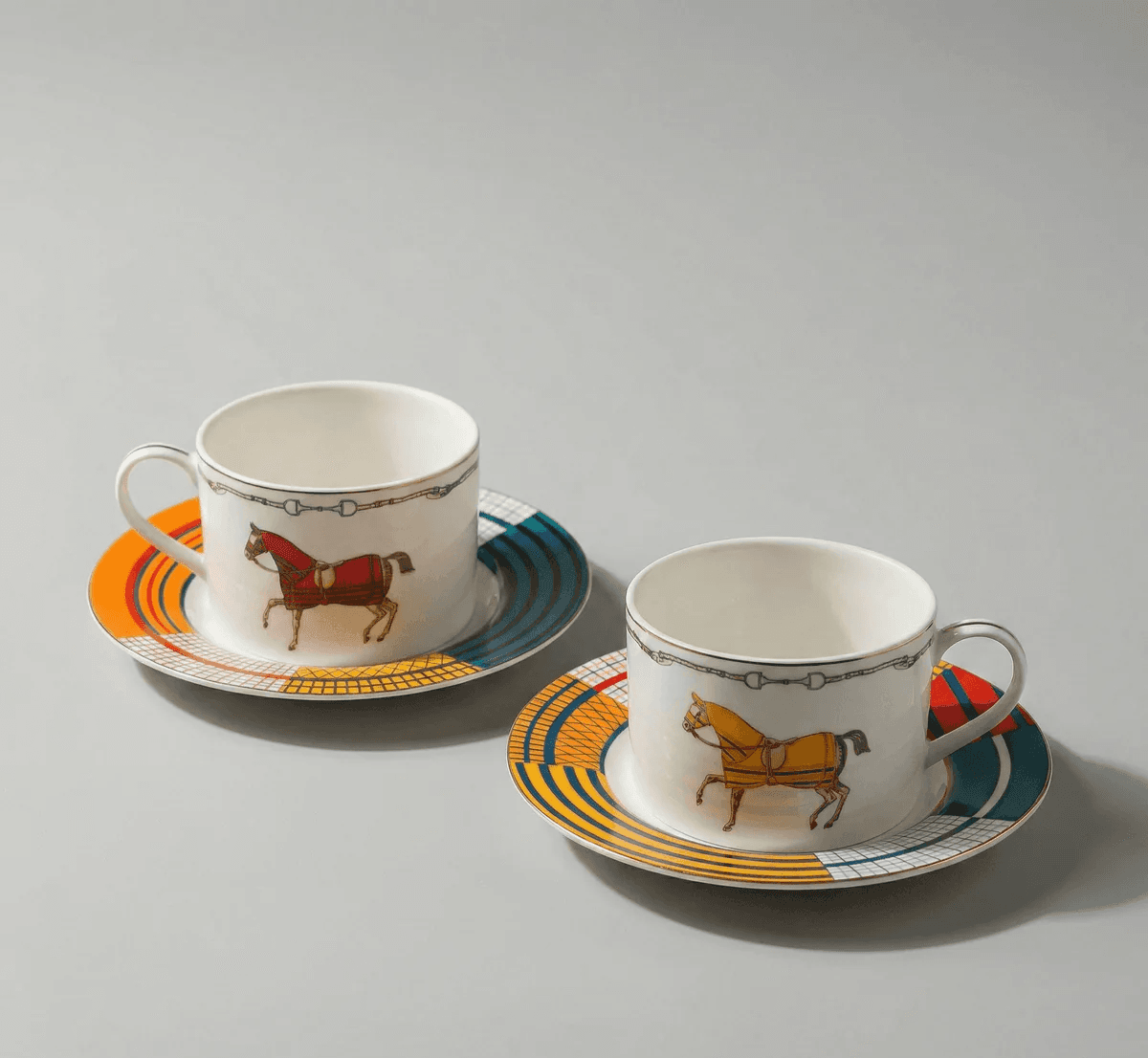 Ensemble De 6 Tasses À Café Au Lait – Le Cavalier