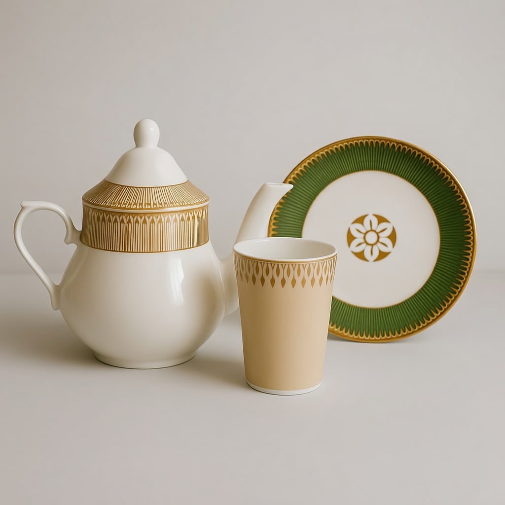 Ensemble Petit Déjeuner De 13 Pièces Classique Oriental