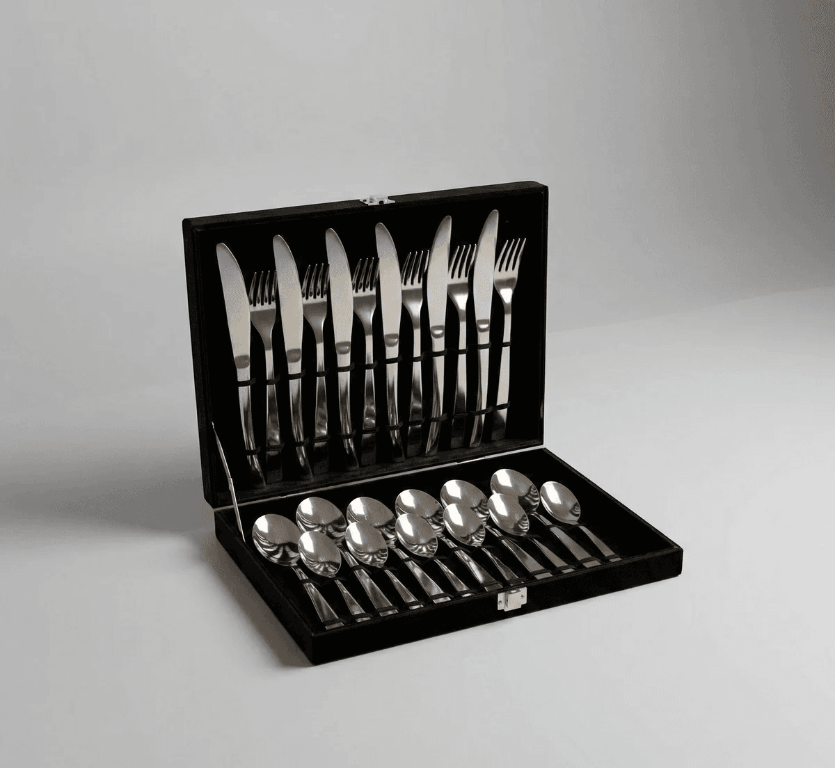 Ménagère 24 Pièces Amsterdam Silver Pour 6 Personnes