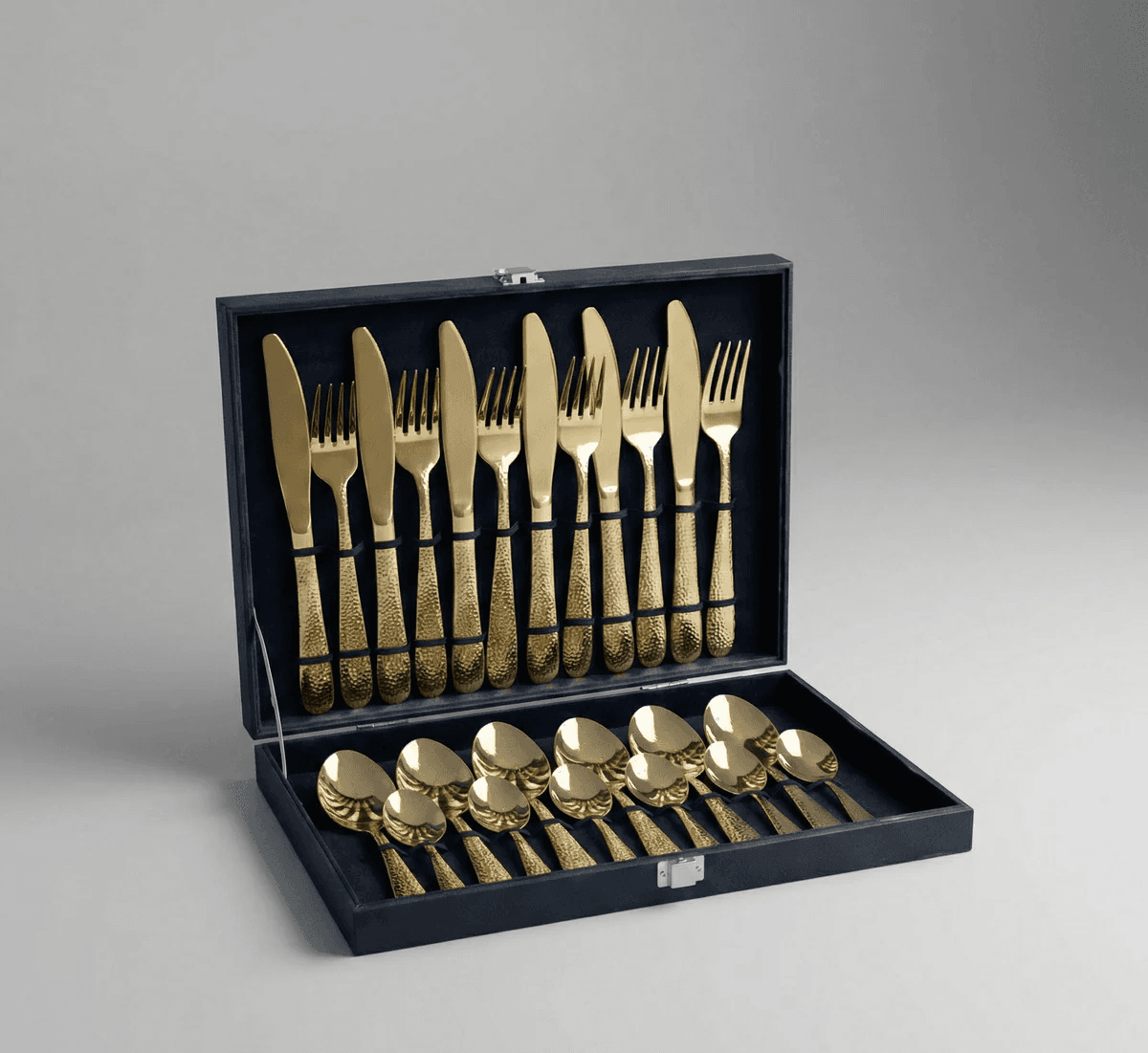 Ménagère 24 Pièces Dune Gold Pour 6 Personnes