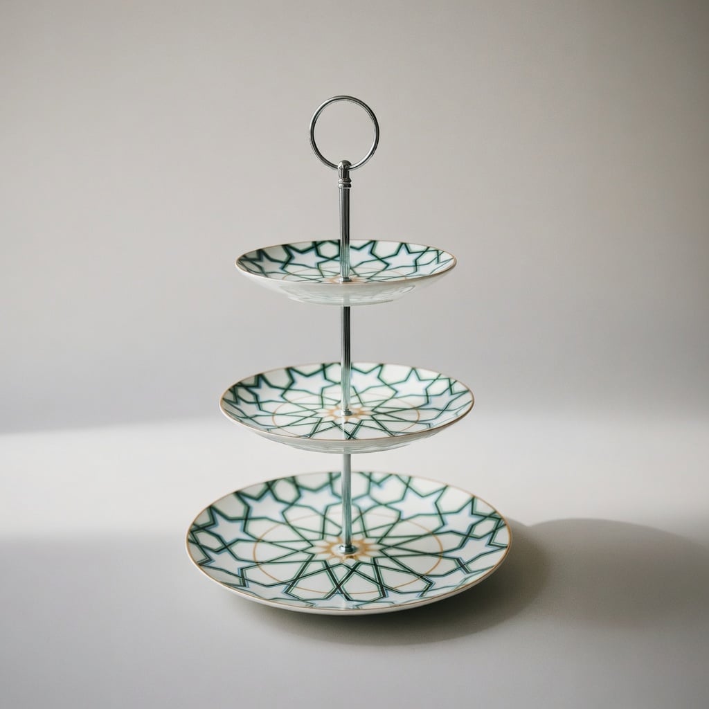 Présentoir 3 Étages Moroccan Style
