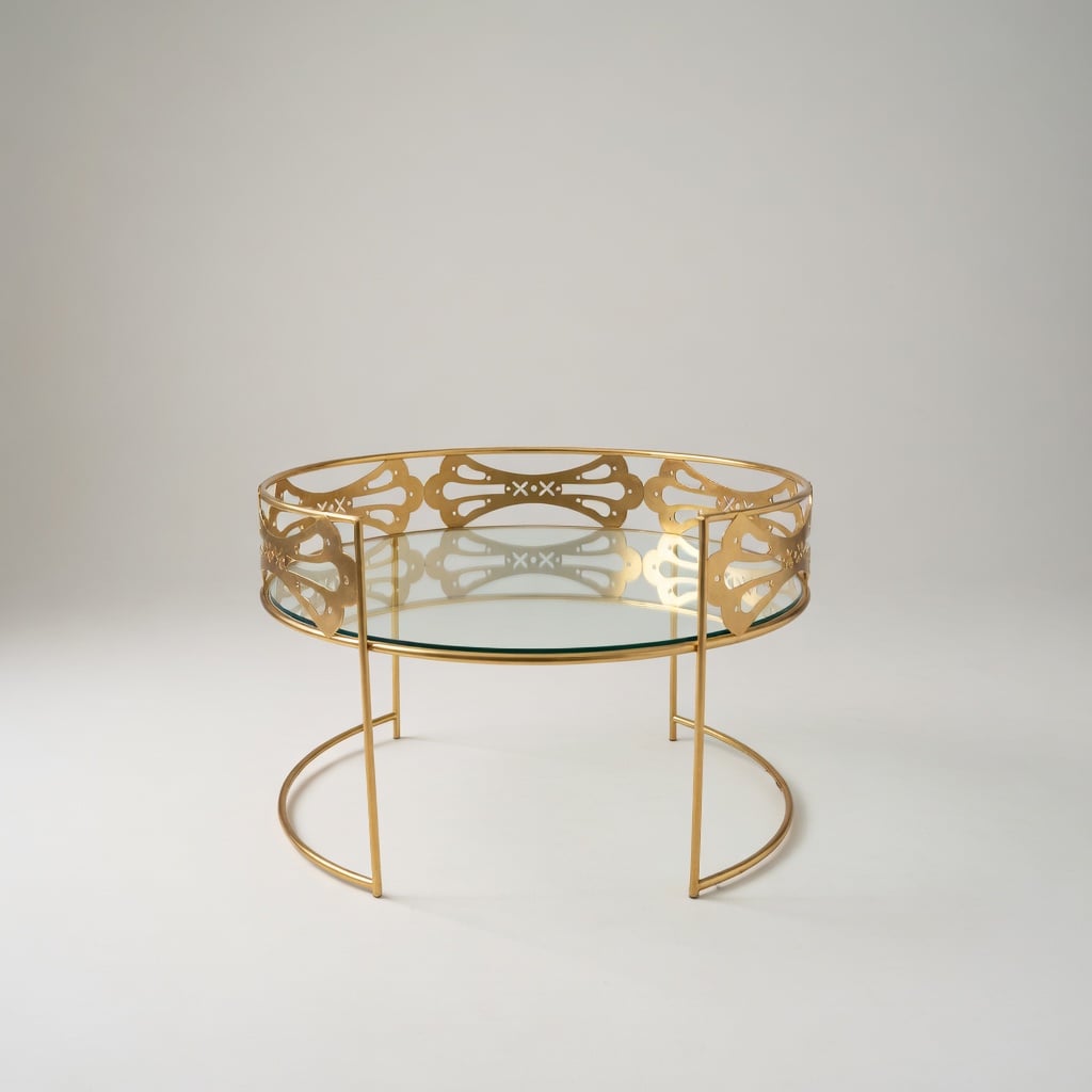 Presentoire Rond Clark Or
