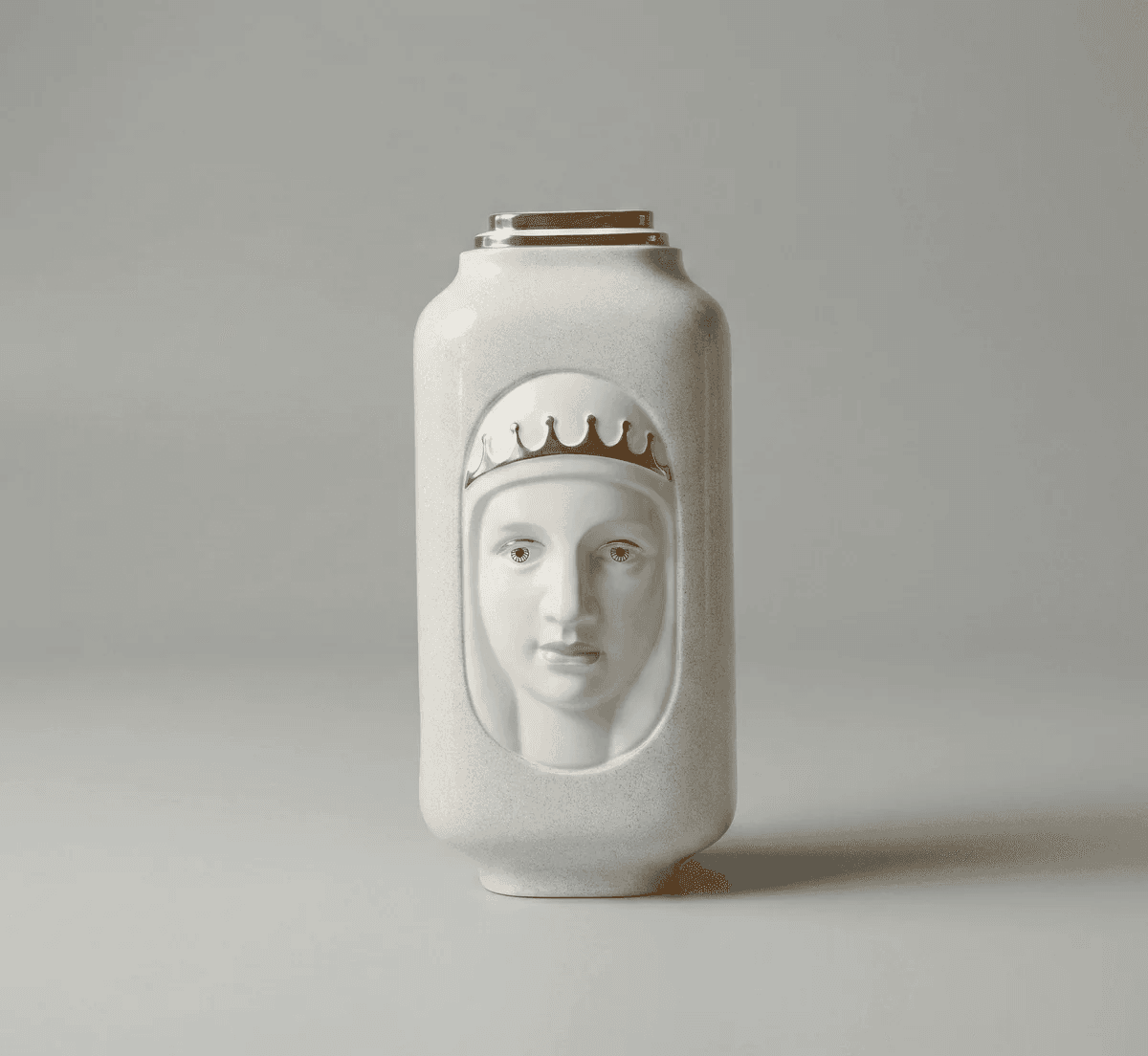 Vase Lang Face Statue