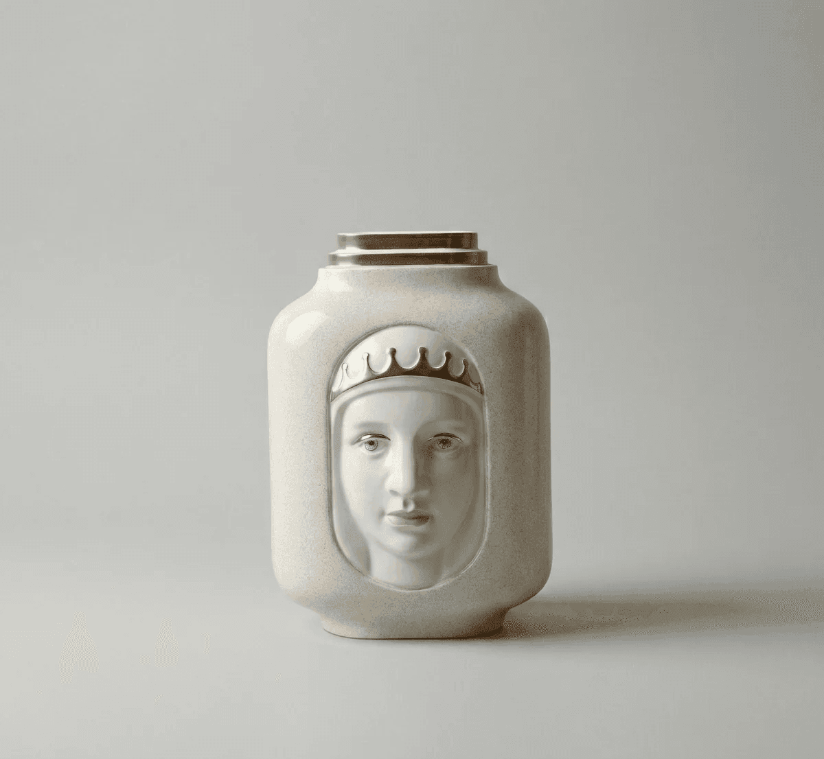 Vase Face Statue