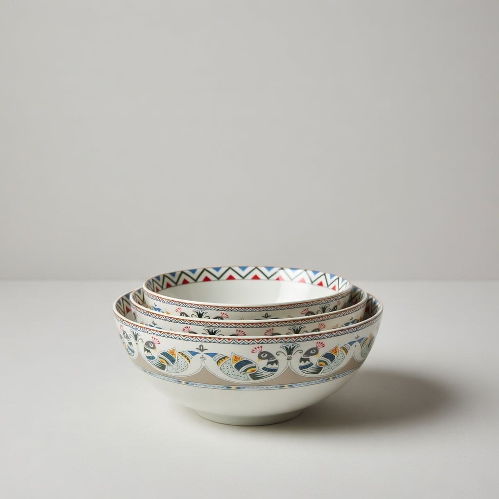 Bol À Gâteau – FLORAL ANDALOUS